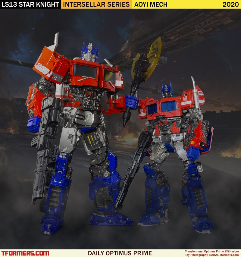 Daily Prime - Interstellar Series Star Knight Cybertronian Optimus Prime